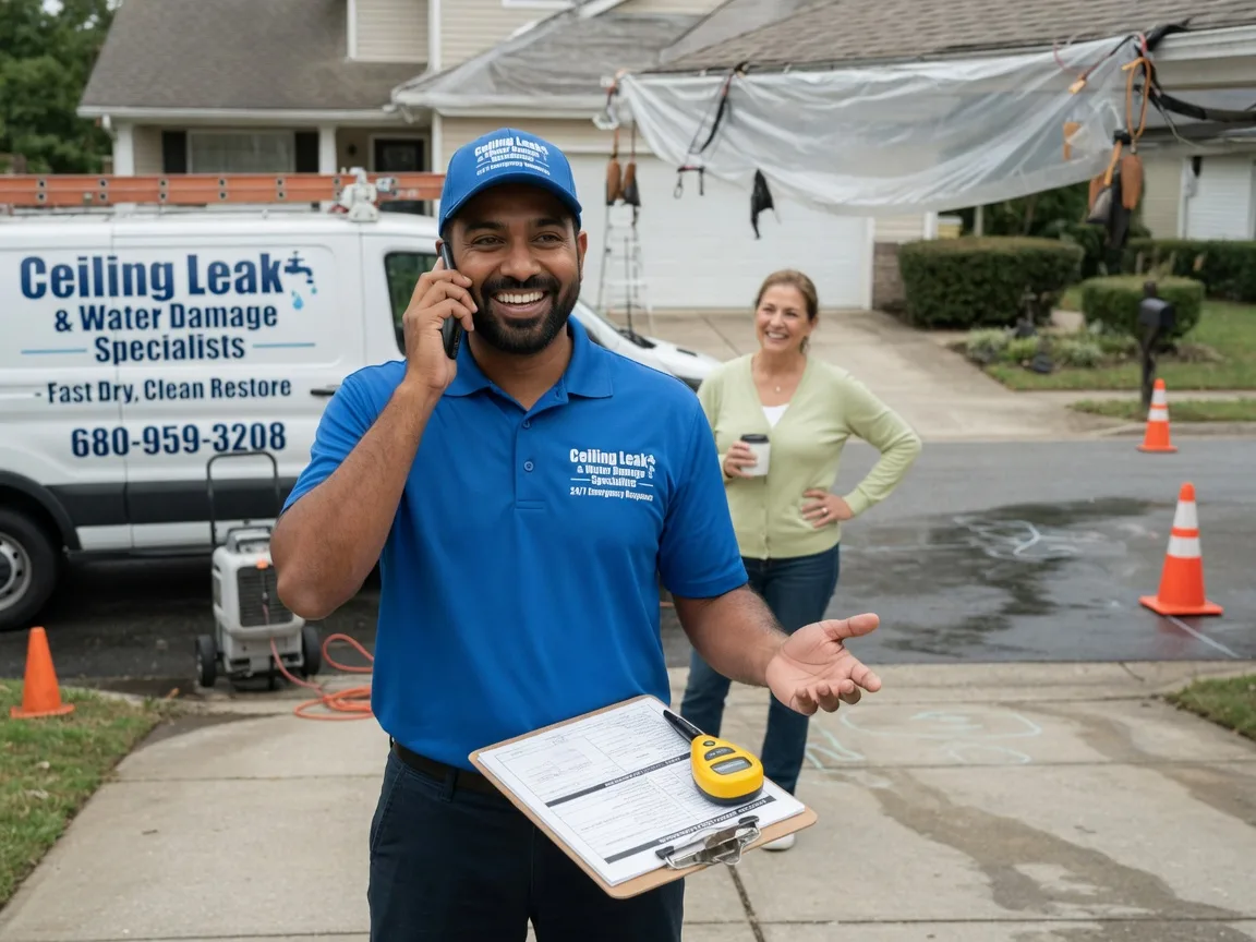 Ceiling Leak Cleanup Eldorado, OK FAQs